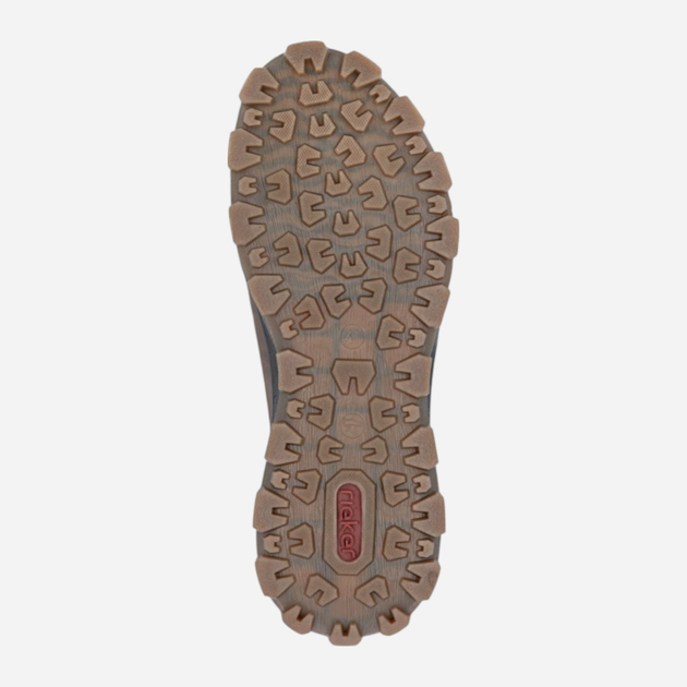 Чоловічі туфлі Rieker 35550-24 44 (9.5UK) Коричневі (4061811446476) - зображення 8