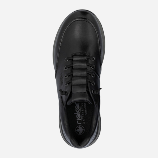 Чоловічі туфлі Rieker 39658-00 45 (10.5UK) Чорні (4061811511853) - зображення 6