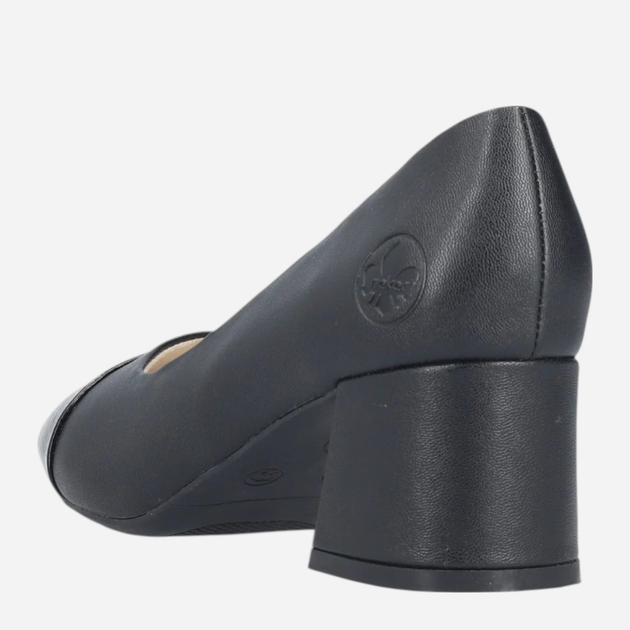 Жіночі човники Rieker 44760-00 36 (3.5UK) Чорні (4061811469253) - зображення 5