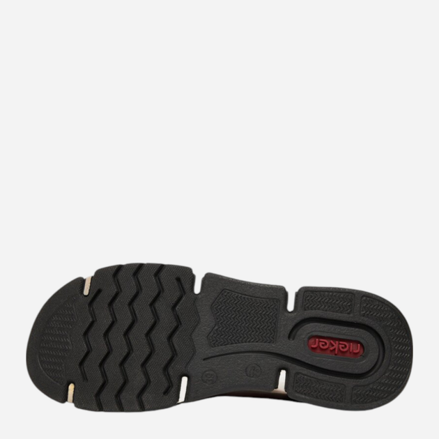 Sneakersy damskie Rieker 45973-36 37 (4UK) Bordowe (4061811544820) - obraz 6
