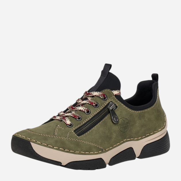 Sneakersy damskie Rieker 45973-54 41 (7.5UK) Oliwkowe (4060596942203) - obraz 2