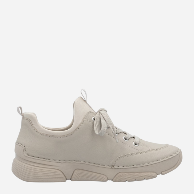 Sneakersy damskie Rieker 45973-60 40 (6.5UK) Beżowe (4061811450442) - obraz 4