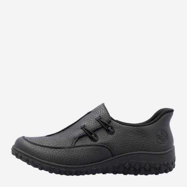 Жіночі туфлі зі шкіри Rieker 59559-00 38 (5UK) Чорні (4061811561667) - зображення 1