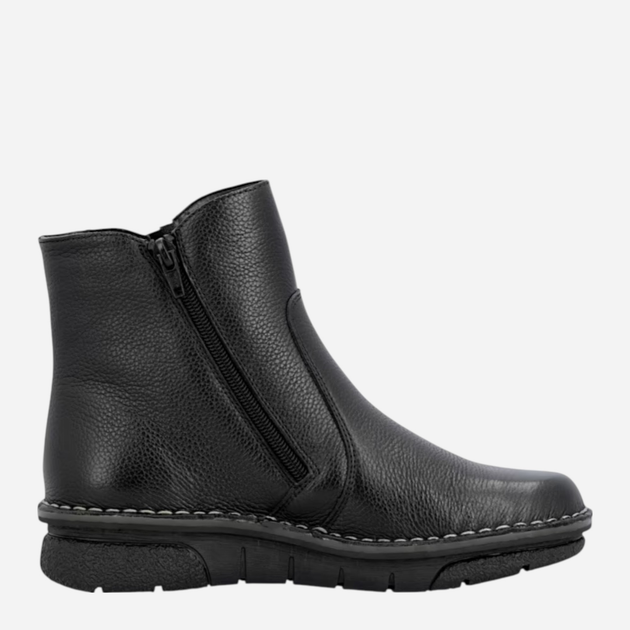 Жіночі черевики низькі Rieker 73365-00 37 (4UK) Чорні (4061811570690) - зображення 3