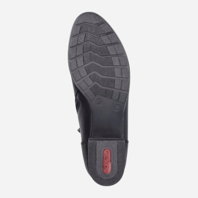 Жіночі ботильйони Rieker 78659-00 38 (5UK) Чорні (4061811860869) - зображення 7