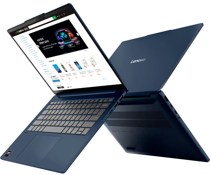 Λ Lenovo IdeaPad Slim 1-11AST-05 ブルー Ноутбук Lenovo IdeaPad Slim 5 14ARP10 (83HT0033RA) Cosmic Blue