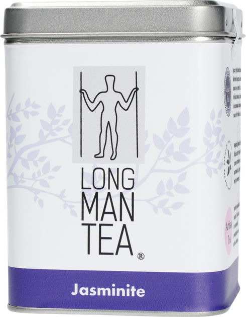 Herbata sypana Long Man Tea Jasminite w puszce 120 g (5903299988156) - obraz 1