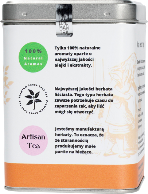 Herbata sypana Long Man Tea Sencha Goji w puszce 120 g (5903299988101) - obraz 5