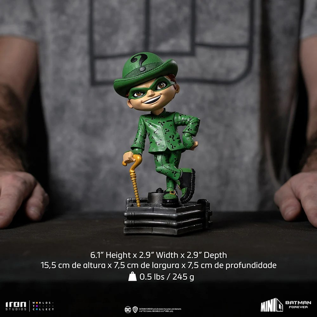 Фігурка Iron Studios Minico Batman Forever The Riddler (0618231951888) - зображення 7