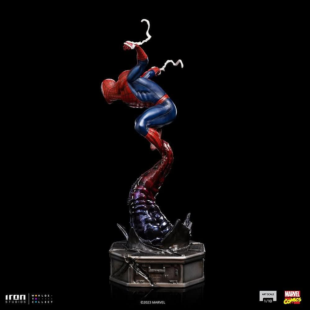 Figurka Iron Studios Marvel Comics  Spider-Man Scale 1/10 28 cm (0618231953592) - obraz 5