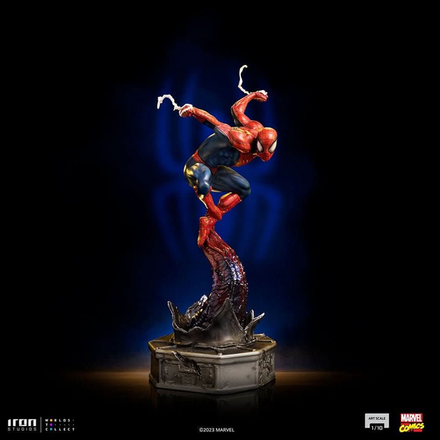 Figurka Iron Studios Marvel Comics  Spider-Man Scale 1/10 28 cm (0618231953592) - obraz 8