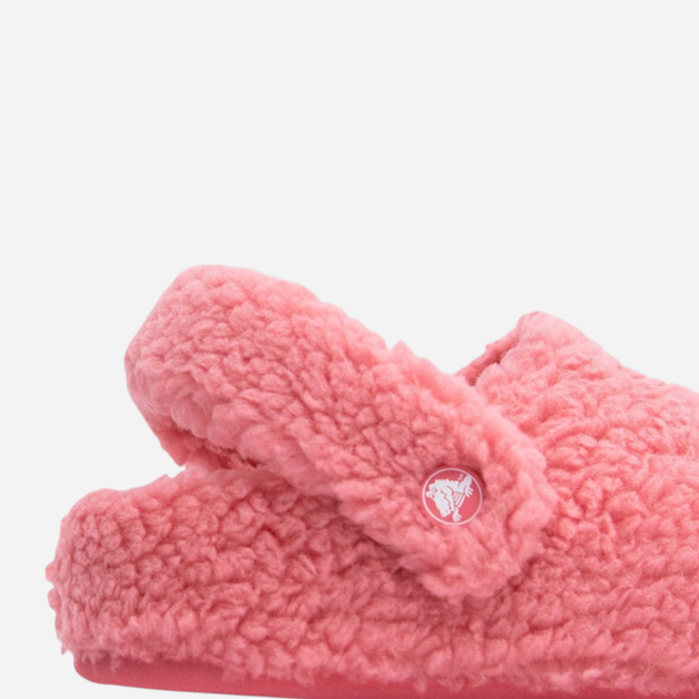 Жіночі домашні капці утеплені із закритим носком Crocs Classic Cozzzy Slipper 209386-6XF 38-39 Рожеві (196265756346) - зображення 6