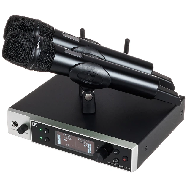 Мікрофонна радіосистема із двома мікрофонами Sennheiser EW-DX 835-S SET (Q1-9) - зображення 3