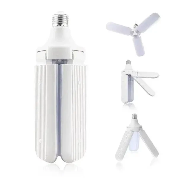 Светодиодная лампа Fan Blade Led 45W E27 тройная в форме вентилятора - изображение 2