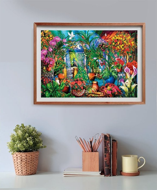 Puzzle Clementoni High Quality Greenhouse Caretakers 500 elementów 35579 (8005125355792 / 8005125355730) - obraz 3
