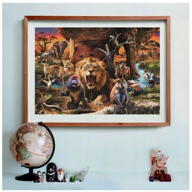 Puzzle Clementoni High Quality The Tribal Society 1500 elementów 31722 (8005125317226 / 8005125317240) - obraz 3