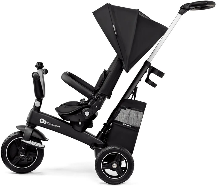 Rowerek trójkołowy Kinderkraft Easytwist Black (KREASY00BLK0000) - obraz 2