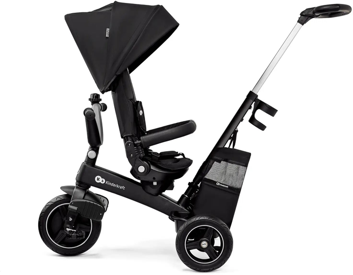 Rowerek trójkołowy Kinderkraft Easytwist Black (KREASY00BLK0000) - obraz 9