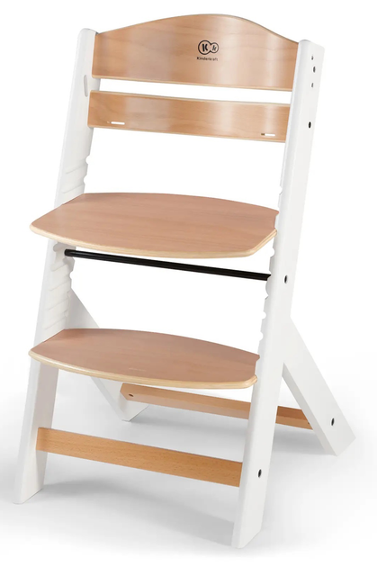 Стільчик для годування KinderKraft Enock White Wood з подушкою (KHENOC0PWHT0000) (5902533917242) - зображення 3