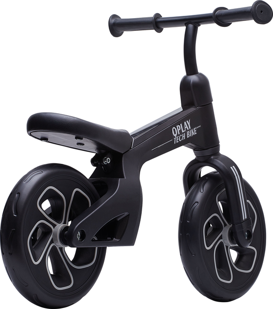 Rowerek biegowy dziecięcy Qplay Tech EVA B-100Black Czarny (686268624662) - obraz 2