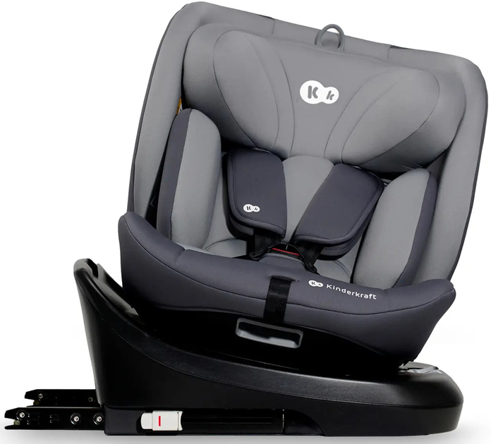 Автокрісло KinderKraft i-Grow i-Size Grey (5902533923663) (KCIGRO00GRY0000) - зображення 3