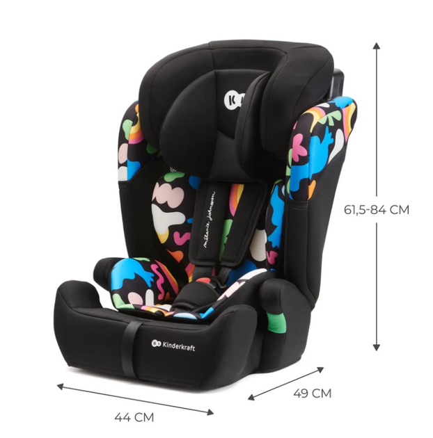 Автокрісло Kinderkraft Comfort Up i-Size Happy Shapes (KCCOUP02HAP0000)(5902533925476) - зображення 5
