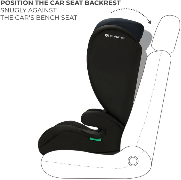 Автокрісло Kinderkraft i-Spark Black (5902533924943) - зображення 9