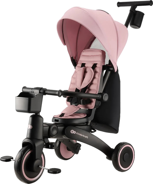 Триколісний велосипед Kinderkraft Jazz 2 Pink (KRJAZZ02PNK0000) - зображення 1