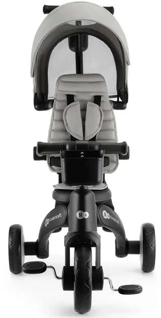 Триколісний велосипед Kinderkraft Jazz 2 Grey (KRJAZZ02GRY0000) - зображення 3