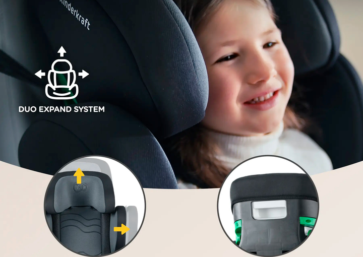 Автокрісло KinderKraft Xpand 2 i-Size Graphite Black (KCXPAN02BLK0000) - зображення 10
