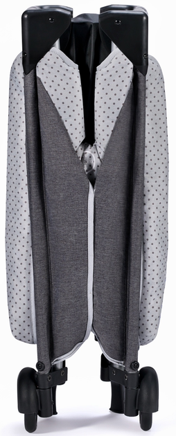 Кровать-манеж Kinderkraft Leody Grey (KCLEOD00GRY0000) - зображення 6