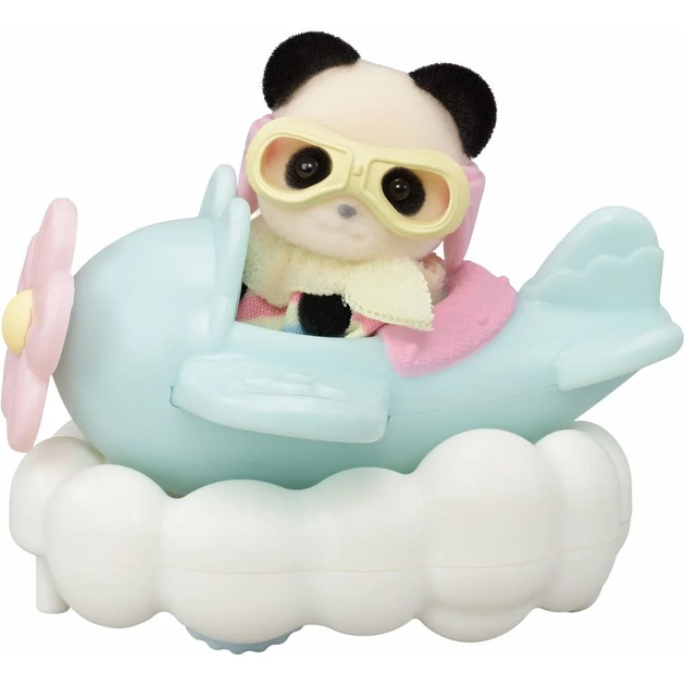 Zestaw Sylvanian Families Zabawne pojazdy w parku rozrywki SLV5819 (5054131058190) - obraz 4