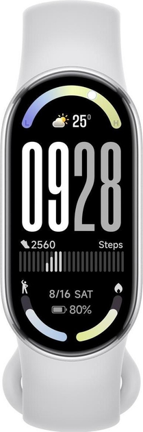 Фітнес-браслет Xiaomi Smart Band 10 Glacier Silver (BHR07PSGL) - зображення 3