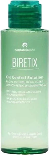 Тоник с гликолевой кислотой Biretix Cantabria Labs Oil Control Solution 100 мл - Фото 1 Тоник с гликолевой кислотой Biretix Cantabria Labs Oil Control Solution 100 мл - изображение 1