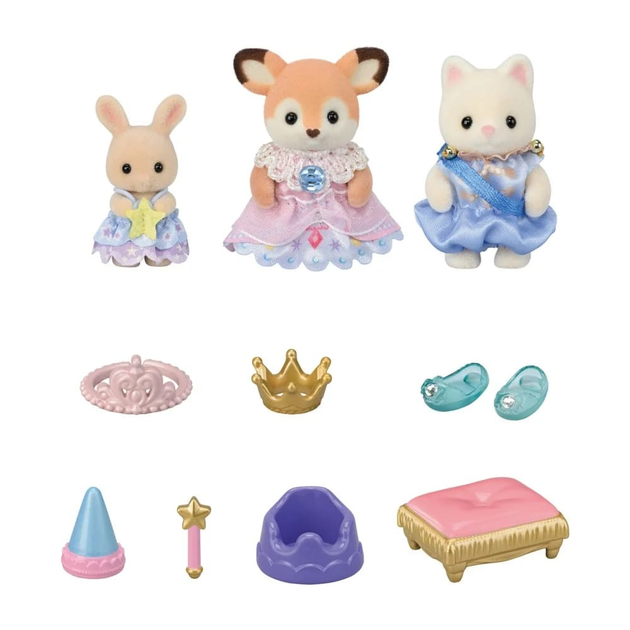 Zestaw figurek Sylvanian Families Małe księżniczki SLV5818 (5054131058183) - obraz 3