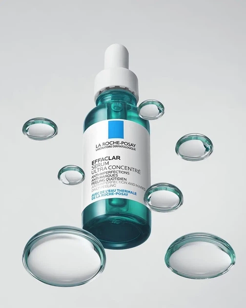 Ультраконцентрированная сыворотка для лица La Roche-Posay Effaclar Serum с эффектом пилинга, 30 мл - Фото 3 Ультраконцентрированная сыворотка для лица La Roche-Posay Effaclar Serum с эффектом пилинга, 30 мл - изображение 3
