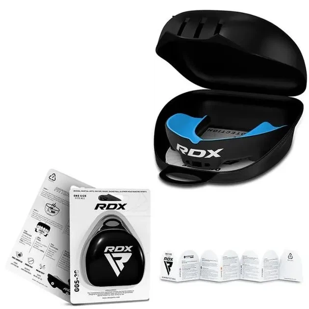 Капа RDX 3w взрослая Black/Blue (GGS-3UA) - изображение 2