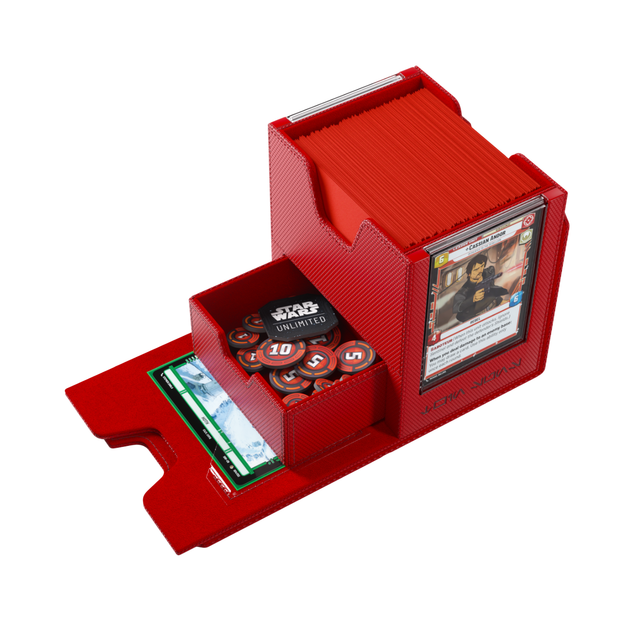 Коробка для карток Gamegenic: Star Wars Unlimited Card Game - Twin Suns Deck Pod - Red GGS20222ML (4251715417553) - зображення 4