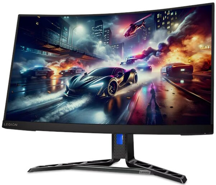 Монітор 27" Lenovo Legion R27qc-30 Raven Black (67C6GAC2EU) - зображення 3