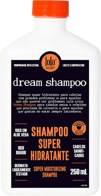 Szampon do włosów Lola Cosmetics Dream nawilżający 250 ml (7899572810178) - obraz 1