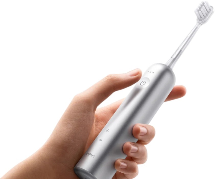 Elektryczna szczoteczka do zębów Laifen Wave Aluminiowa Srebrna - obraz 6