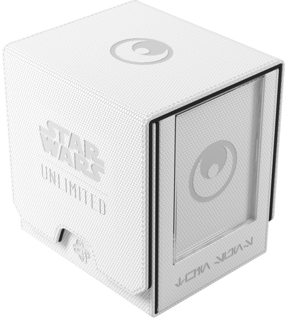 Pudełko na karty Gamegenic: Star Wars Unlimited Card Game - Twin Suns Deck Pod - White / Black GGS20224ML (4251715417577) - obraz 8