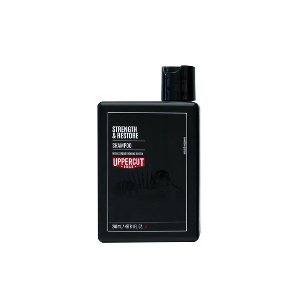 Шампунь Uppercut Deluxe Strength and Restore Shampoo 240мл - Фото 1 Шампунь Uppercut Deluxe Strength and Restore Shampoo 240мл - изображение 1