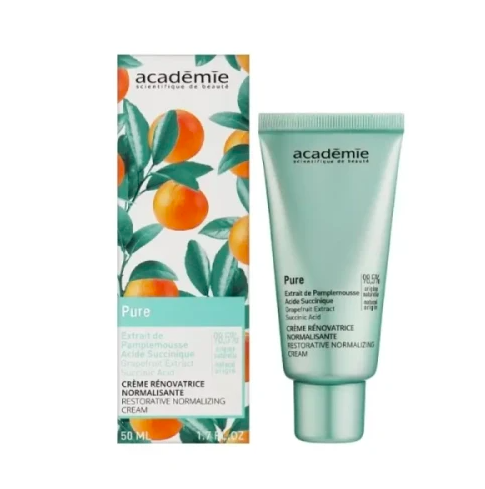 Відновлювальний нормалізуючий крем для обличчя Academie Restorative Normalizing Cream, 50 мл - Фото 1 Відновлювальний нормалізуючий крем для обличчя Academie Restorative Normalizing Cream, 50 мл - зображення 1