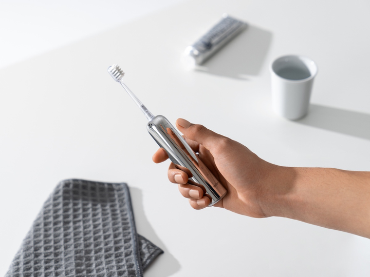 Elektryczna szczoteczka do zębów Laifen Wave Stainless Steel Srebrna - obraz 7