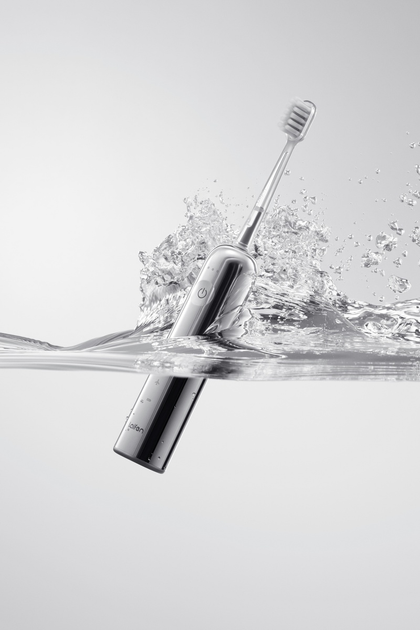 Elektryczna szczoteczka do zębów Laifen Wave Stainless Steel Srebrna - obraz 9