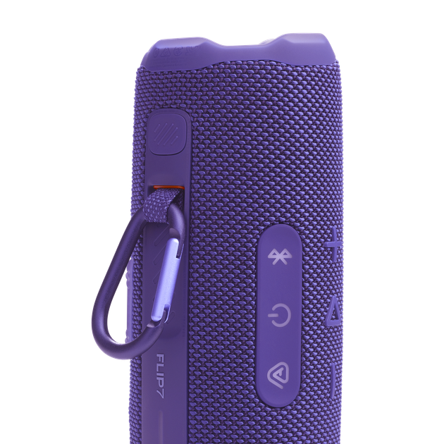 Акустическая система портативная JBL серии Flip 7 Flip 7 Purple (JBLFLIP7PUR), двухполосная, 35 Вт (25+10), 60 Гц – 20 кГц, Bluetooth 5.4, 14 часов автономн. работы, USB-Type C,IP67, фиолетовый - Фото 6 Акустическая система портативная JBL серии Flip 7 Flip 7 Purple (JBLFLIP7PUR), двухполосная, 35 Вт (25+10), 60 Гц – 20 кГц, Bluetooth 5.4, 14 часов автономн. работы, USB-Type C,IP67, фиолетовый - изображение 6