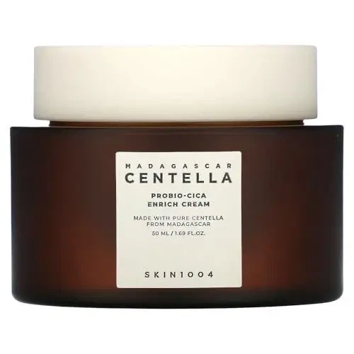 Интенсивный крем SKIN1004 Madagascar Centella Probio-Cica Enrich Cream с пробиотиками, 50 г - Фото 1 Интенсивный крем SKIN1004 Madagascar Centella Probio-Cica Enrich Cream с пробиотиками, 50 г - изображение 1