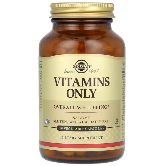 Мультивітамінний комплекс Solgar Vitamins Only 90 вег капс - Фото 1 Мультивітамінний комплекс Solgar Vitamins Only 90 вег капс - зображення 1