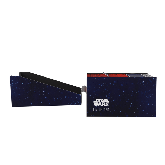 Pudełko na karty Gamegenic: Star Wars Unlimited Card Game - Twin Suns Soft Crate - Card Back Blue GGS25145ML (4251715417607) - obraz 6